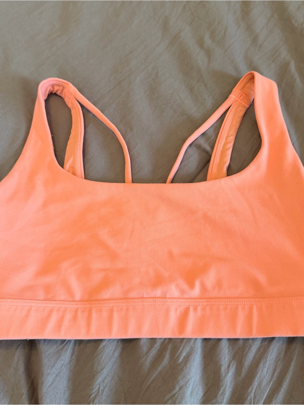 Coral Athleta sports bra